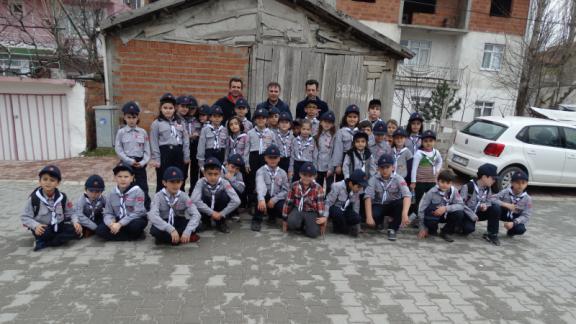 Mehmet Bilgili İlkokulu İzcilik Çalışmalarına Ziyaret
