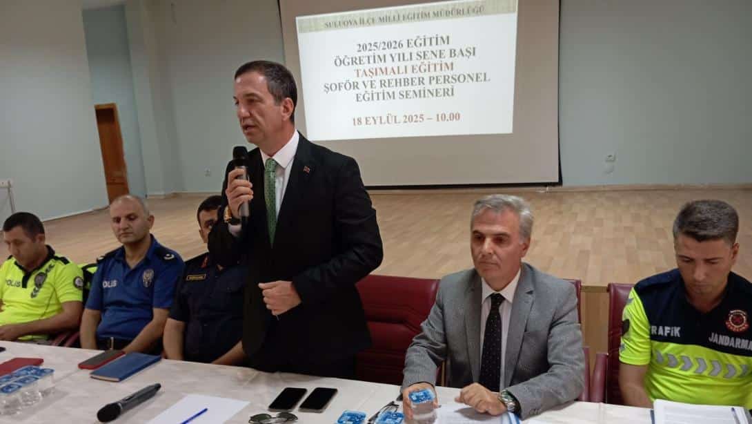 TAŞIMALI EĞİTİM ÇALIŞANLARI EĞİTİM TOPLANTISI YAPILDI
